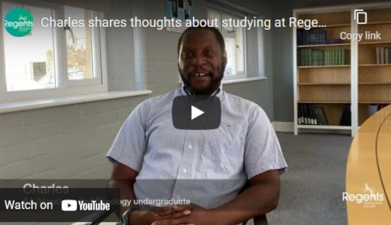 Charles - Studying at Regents