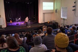 Undergraduate Lecture in the theatre Undergraduate Lecture in the theatre
